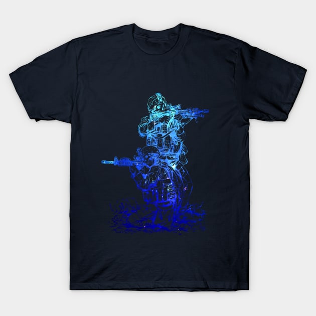 ghost army T-Shirt by pilipsjanuariusDesign